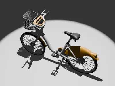 Bike 01 3D model