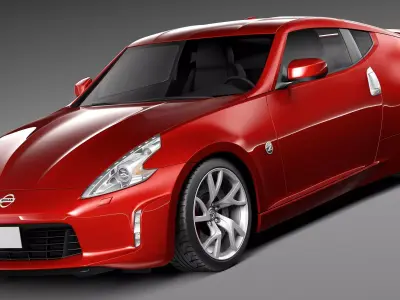 Nissan 370z 2015 3D model