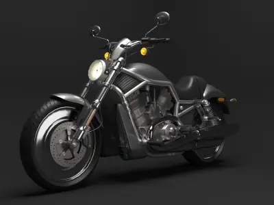 Motorcycle 3D model