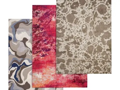 Rug Set 2185 3D model