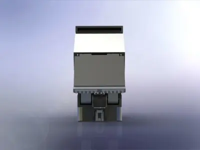 LTCC Longwall Top Coal Caving Machine Model 3D print model