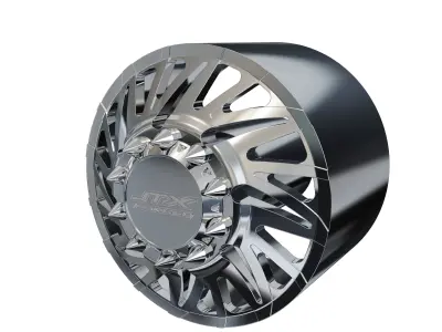 JTX FRONT CAPITAL DUALLY WHEEL 3D MODEL 3D print model