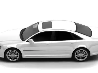 Audi A6 car 3D model  3D model