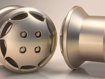 3D Car Wheel 3D Tire clear Model 3D print model