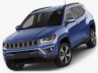 Jeep Compass 2017 3D model
