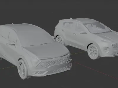 KIA Sportage 3D model