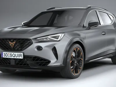 Cupra Formentor 2021 3D model
