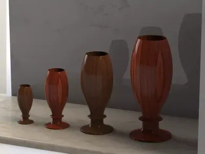 Decorative Cup Free 3D model