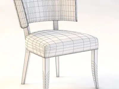 1984 Maxine Dining Chair 3D model