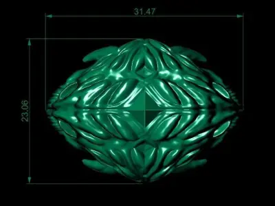 dragon ring 3D print model