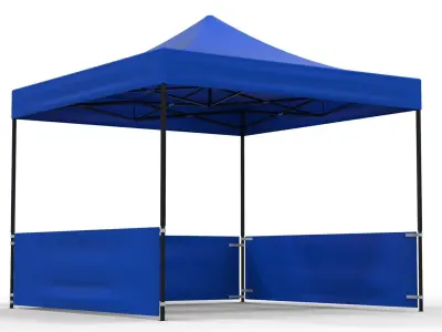 Event Tent 3x3 Modular Pop Up Canopy 3D model