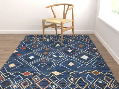 Rugs No 103 Low-poly 3D model