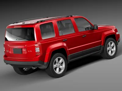 Jeep Patriot 2014 3D model