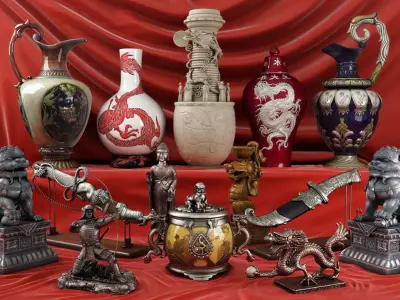 Archmodels vol 64 - orient gadgets 3D model