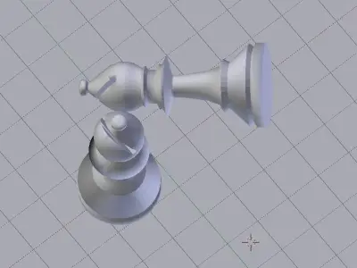 Chess Bishop  3D model