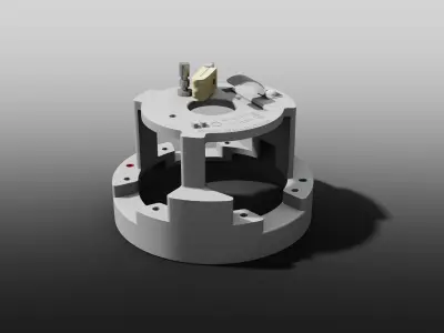 Ignition JAWA 50 23 motorcycle 3D model