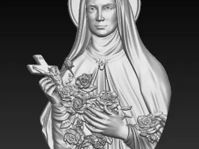 Saint Therese  3D print model