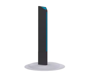 PARKING TERMINAL Low-poly 3D model