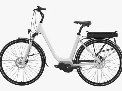 Electric bike 4 3D model