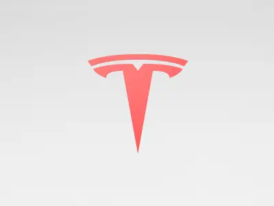 Tesla Logo v1 001 Free low-poly 3D model