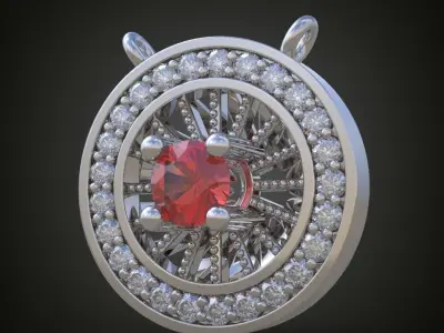 My Exclusive Pendant  3D 0067 printable model Free 3D print model