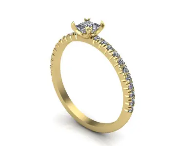 Engagement rings 3D print model purchase