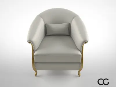 Christopher Guy Greta armchair 3D model