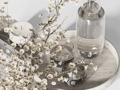 Decorative set15 3D model