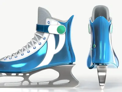 Ice skate 3D model