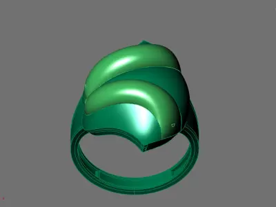 Women Ring Plain Ring Ready STL 3DM Models Womens Rings 3D print model 65
