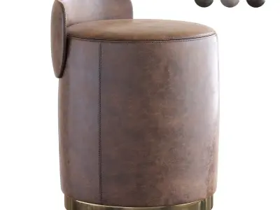 Pouf Andrew Martin 3D model