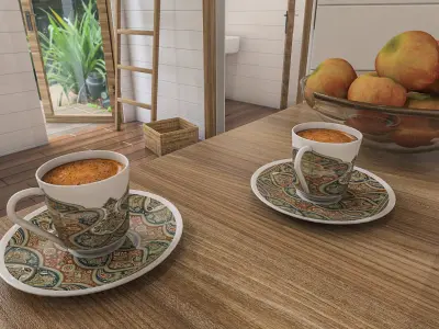 Tiny House 3D model 3D model