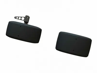 Standard Karting Front and Rear Wheel 3D model