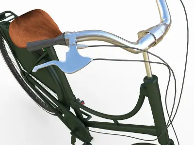 3D Azor European City Bicycle model 3D model