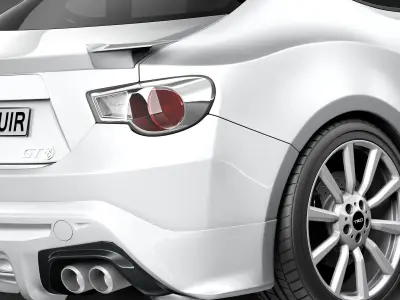 Toyota GT86 TRD 2014 3D model