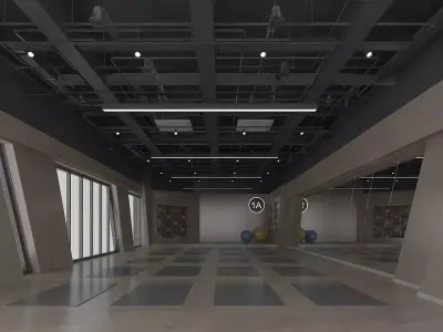 Yoga Studio 3D model