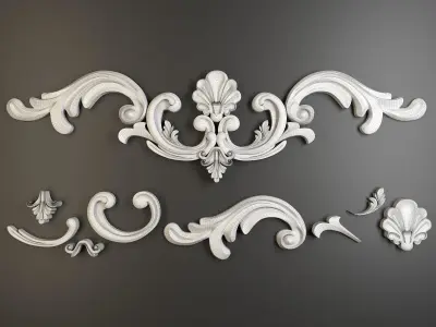ornament Low-poly 3D model purchase