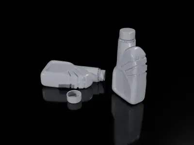 Motor oil container 3D model