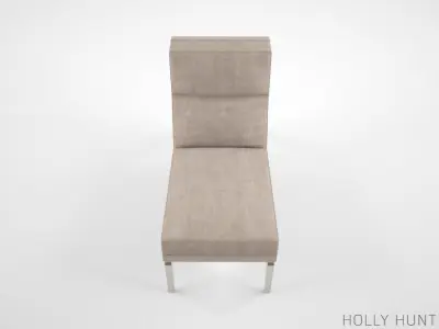 Holly Hunt Flea Lounge Chair 3D model