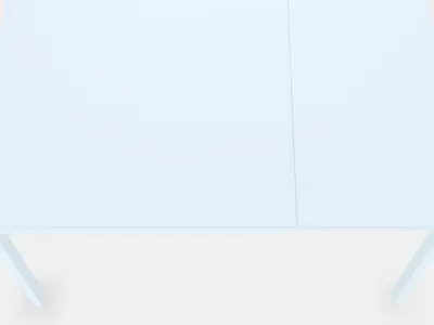 VANGSTA Extendable table 1 Low-poly 3D model