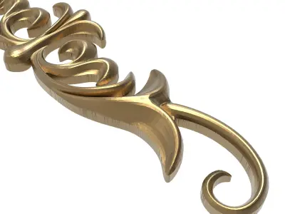  decorative pattern ready for 3D printing 3D model 430