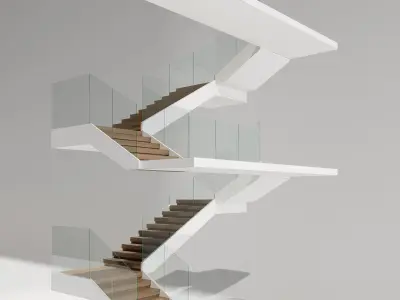STAIR NO46 A 3D model
