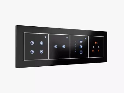 Eight Module Plate Design 3D print model