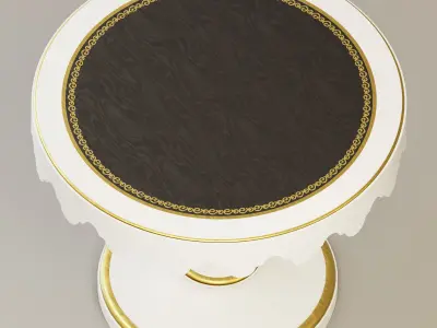  Round center table 3D model