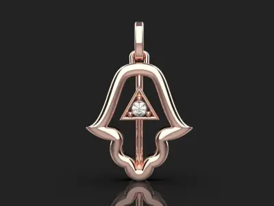 special pendant for a special person 3D print model