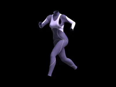4 SPORT OUTFIT 3D model
