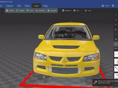 Mitsubishi Lancer Evo 8 3D model