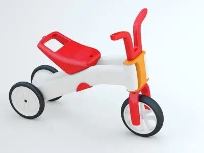 Balance  Bike Chillafish Bunzi 3D model