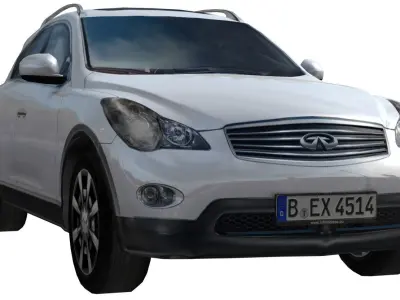 Infiniti QX 50 Low-poly 3D model