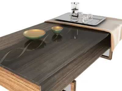 Linley Table Decorative Set 3D model